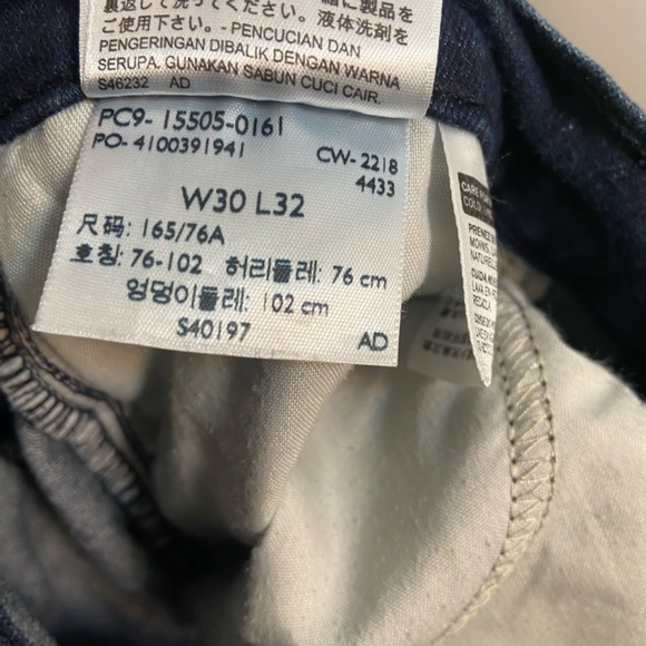 Levi's 505 Straight Jeans Size 30 - Picture 4 of 8